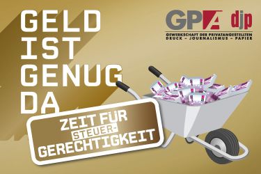 Geld ist genug da ©GPA djp