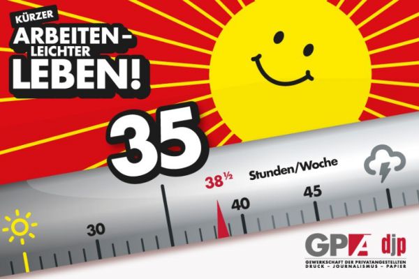 KuerzerArbeitenLeichterLeben ©GPA-djp